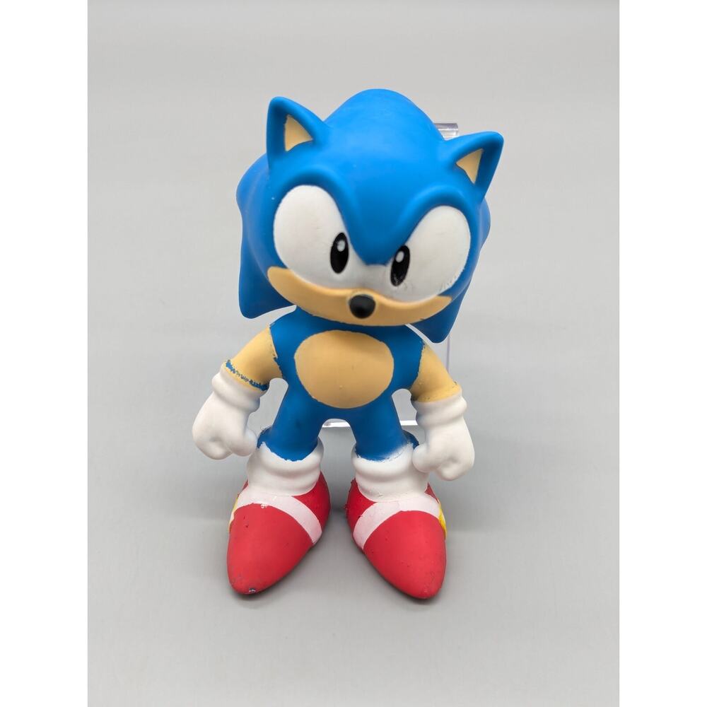 Moose 2022 Heroes Of Goo Jit Zu 4.5" Sonic The Hedgehog Figure Stretchy